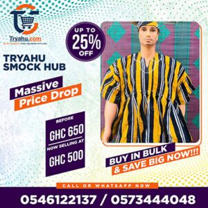 Quality Ghanaian Made Smock || Affordable and Available