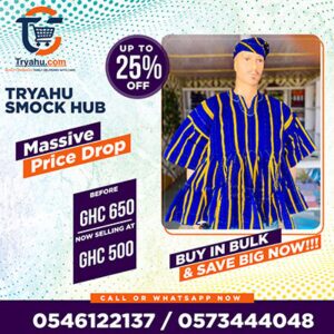 Quality Ghanaian Made Smock || Affordable and Available