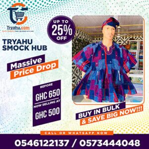 Quality Ghanaian Made Smock || Affordable and Available
