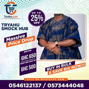 Quality Ghanaian Made Smock || Affordable and Available