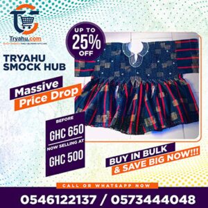 Quality Ghanaian Made Smock || Affordable and Available