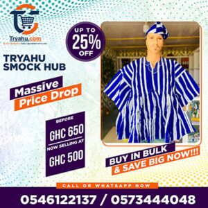 Quality Ghanaian Made Smock || Affordable and Available